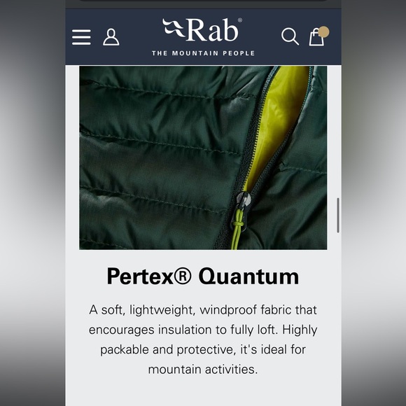 Rab Women's Microlight Down Jacket - Picture 14 of 15